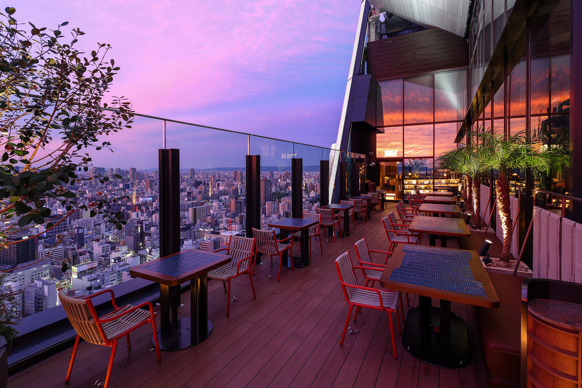 クルードデッキ 夕景