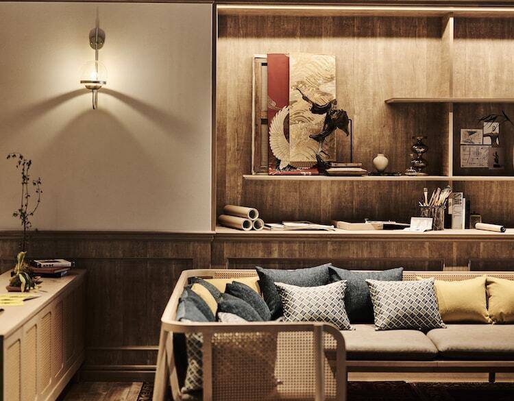 おしゃれなキャンバスラウンジ / 1