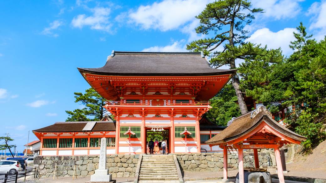 日御碕神社 楼門 / 2