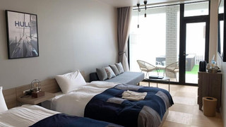 103 (禁煙)ガーデンツイン&ソファーベッド(シャワーのみ)