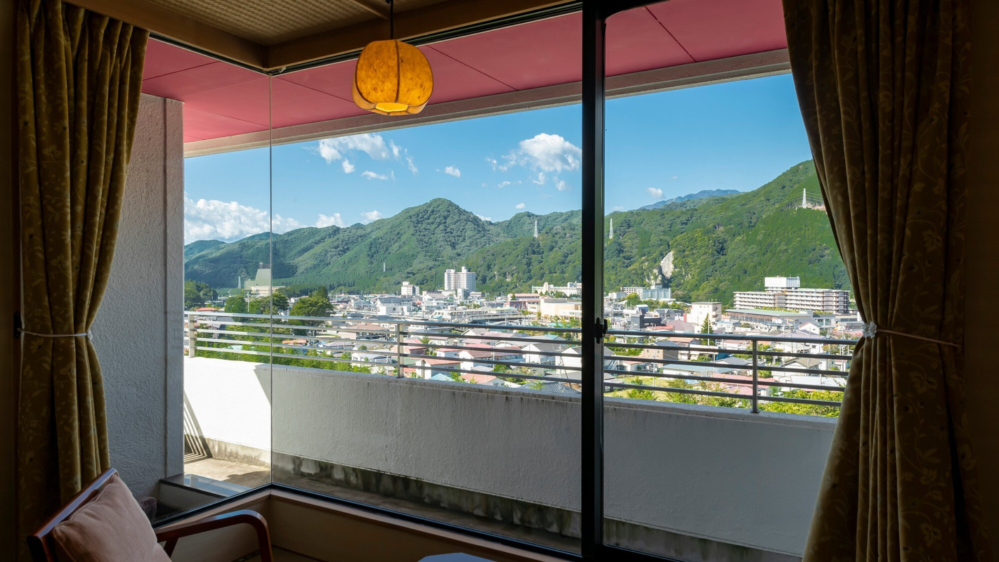 本館和室一例／眺望