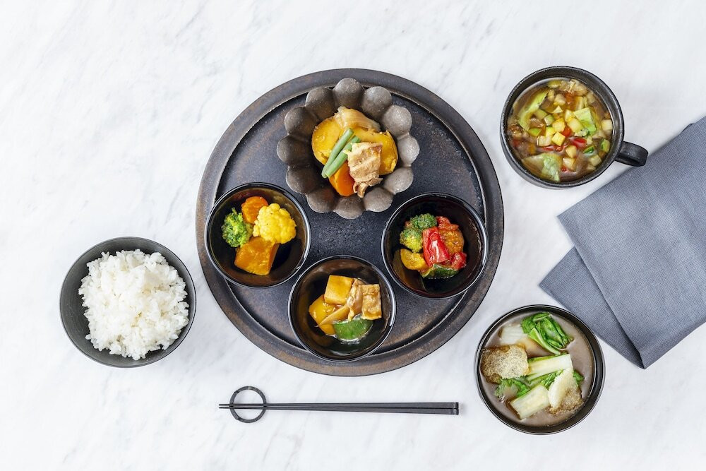 朝食ビュッフェ