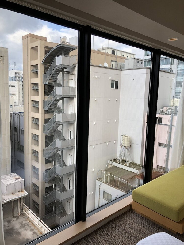 部屋からの景観