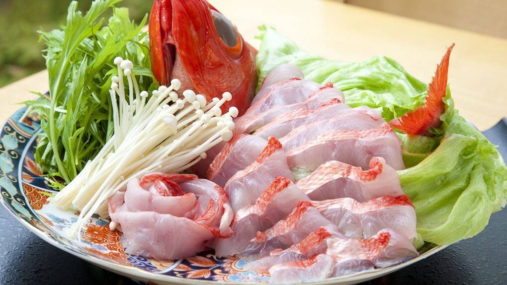 追加料理　金目鯛のしゃぶしゃぶ / 3