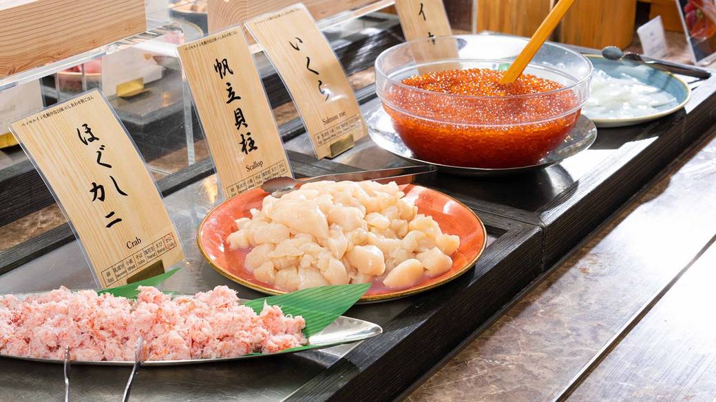 8種類の海鮮ネタは日替わり提供 / 2