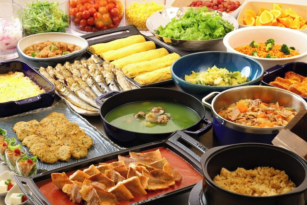 朝食ビュッフェ