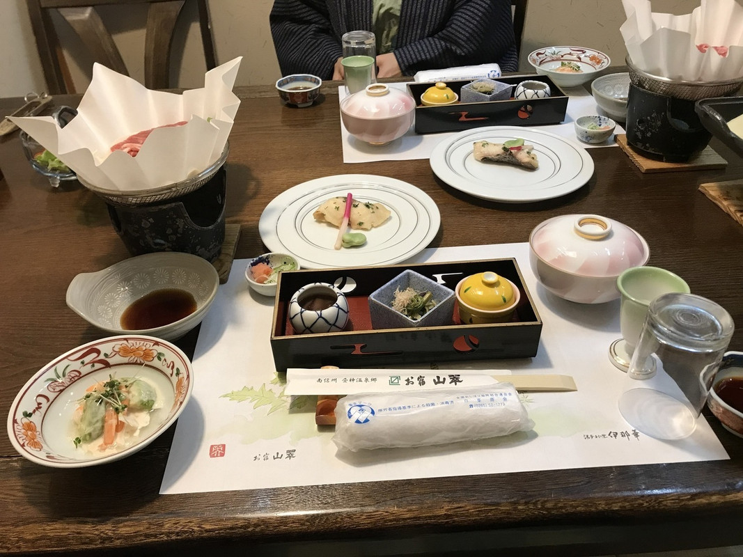 夕食／会席料理一例①