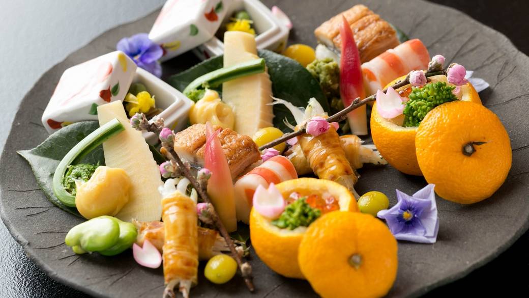 夕食一例／春の八寸 / 1