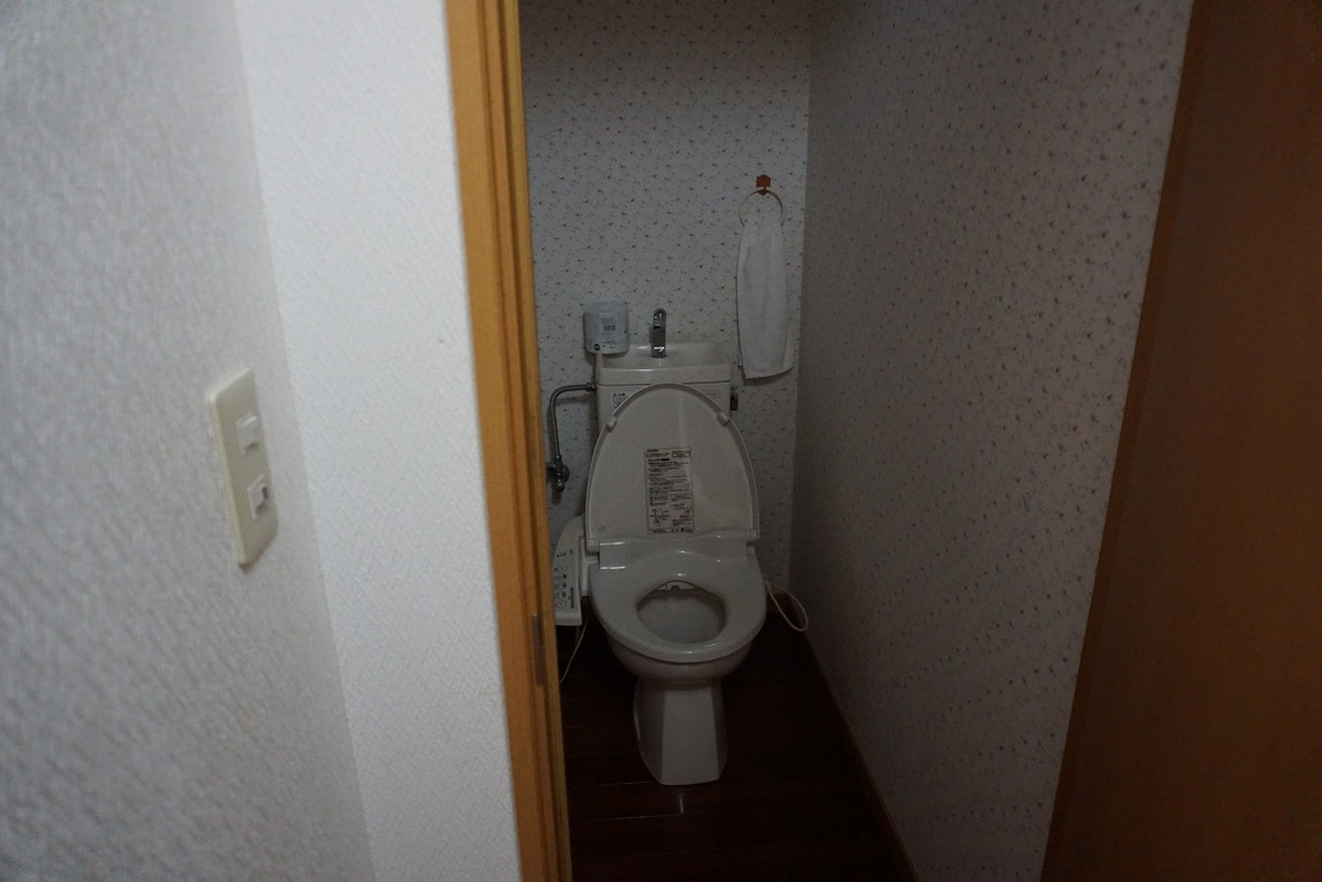 トイレはウォッシュレットあり