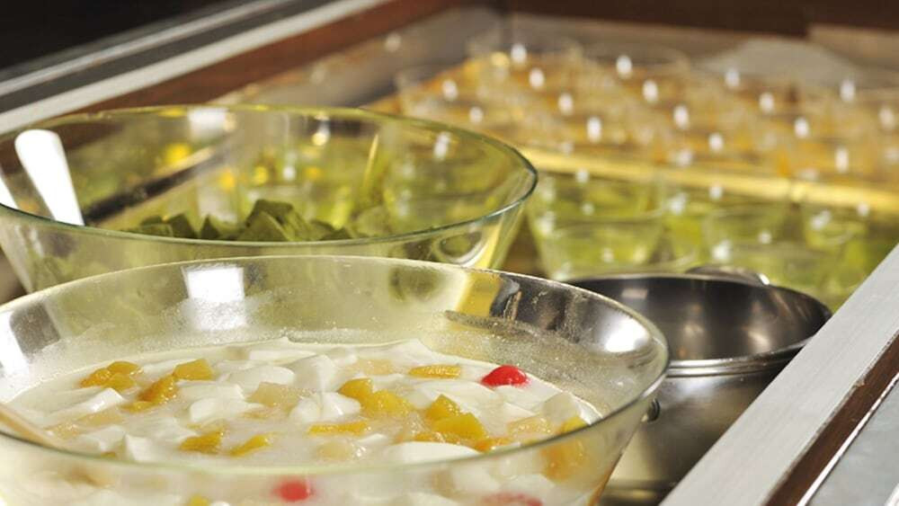 朝食ビュッフェ