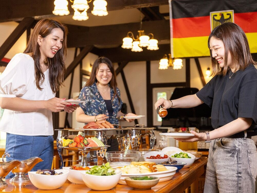 朝食ビュッフェ