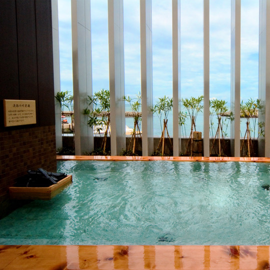 「スパテラス水月」淡路棚田の湯②