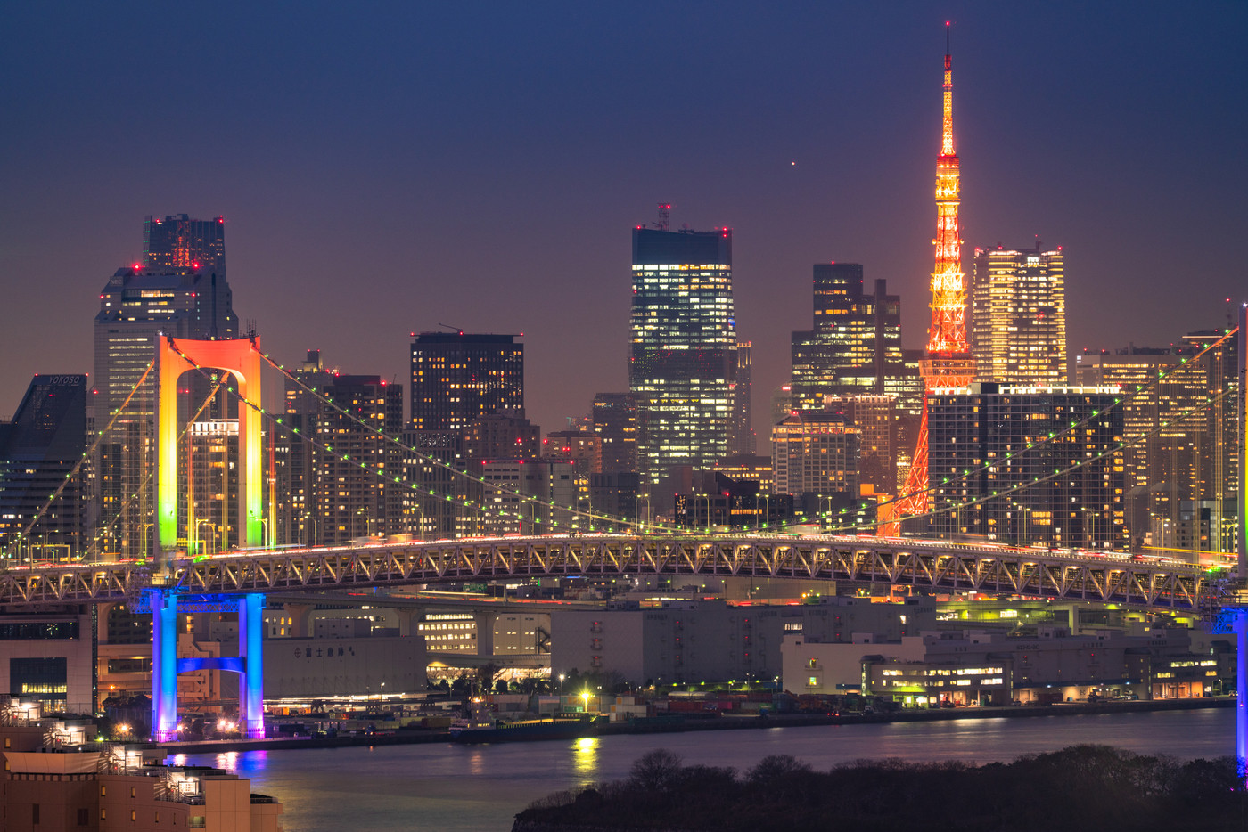 《東京都》東京・お台場夜景