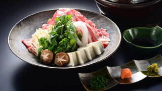 3階 揺らぎの間 (しゃぶしゃぶ) 客室露天風呂付＋個室お食事処