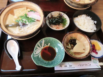 「与呂七」 料理 16099141 湯豆腐定食「梅」１３００円