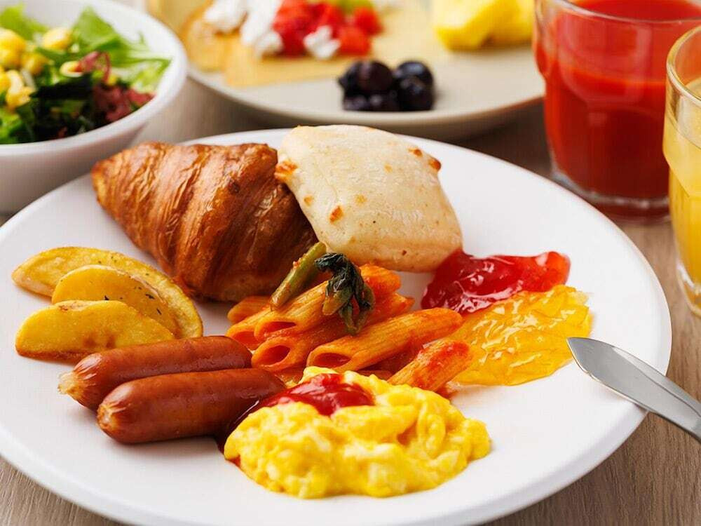 朝食ビュッフェ