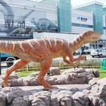 恐竜あらわる！？福井駅の恐竜撮影スポット＆きょうりゅう電車をご紹介！