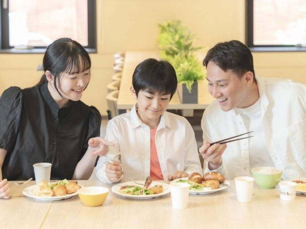 朝食スペース