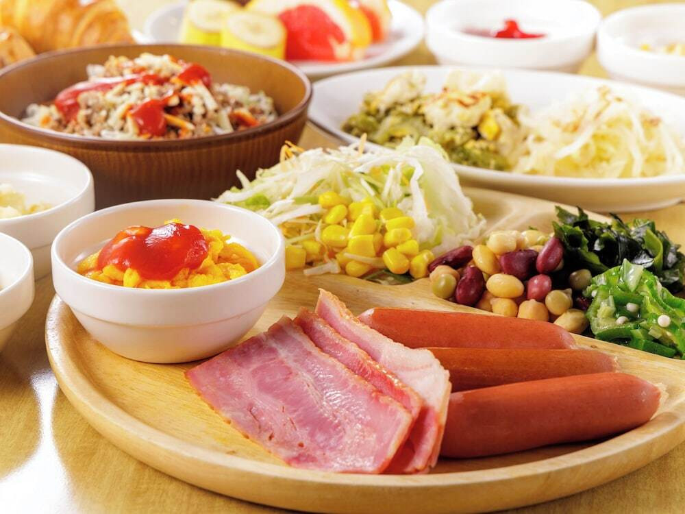 朝食ビュッフェ