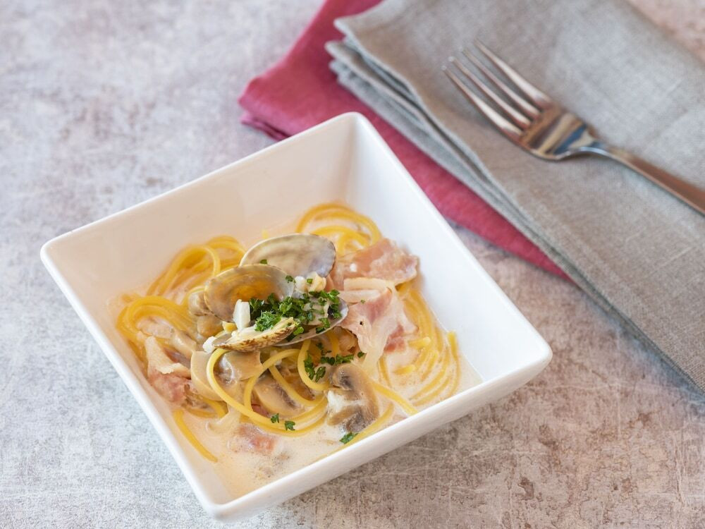 朝食ブッフェ　パスタ