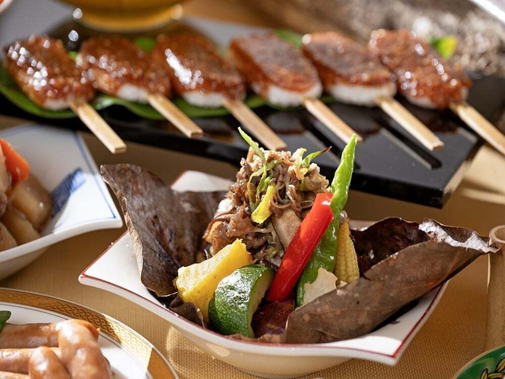 朝食ビュッフェ