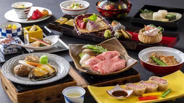 夕食 季節の趣好会席一例 / 2