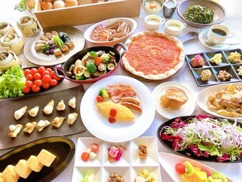 うれしい駅直結。岡山のおいしいものが集うブッフェ朝食も魅力！4376696