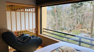 デラックス ダブルまたはツインルーム 専用バスルーム ガーデンビュー (禁煙)