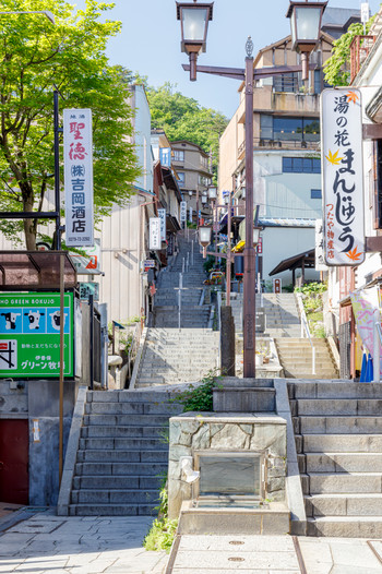 伊香保温泉　石段