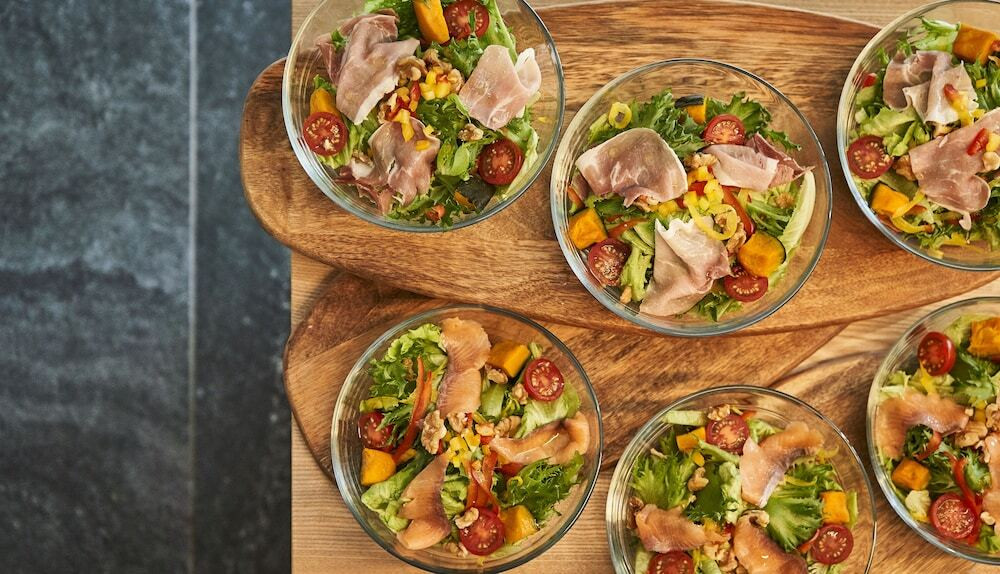 朝食ビュッフェ