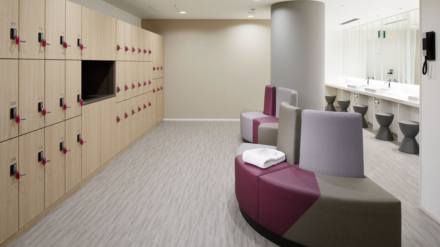 大浴場 脱衣所②