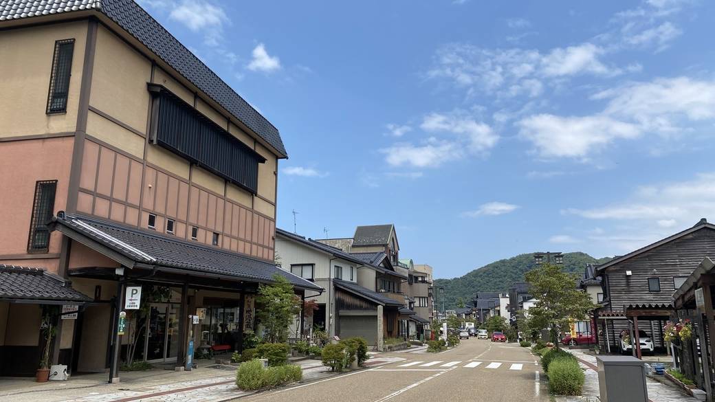 山中温泉「ゆげ街道」を散策 / 1