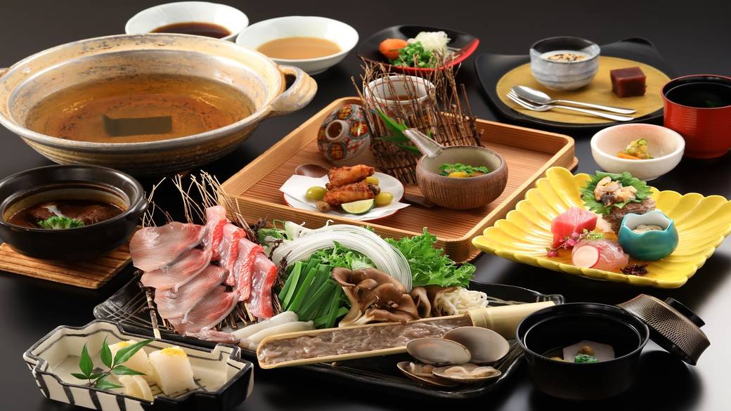 海鮮しゃぶしゃぶ一例 / 1