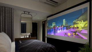 スーペリア シングルルーム（プロジェクター付きシアタールーム）