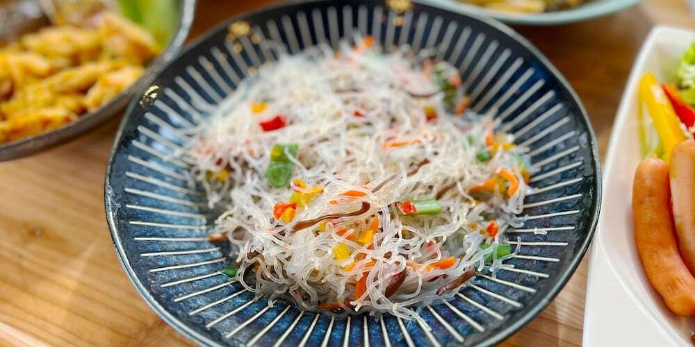 朝食ビュッフェ