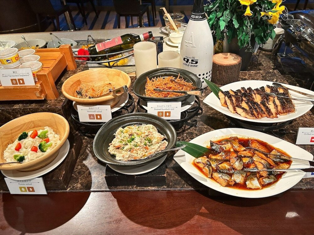 朝食ビュッフェ