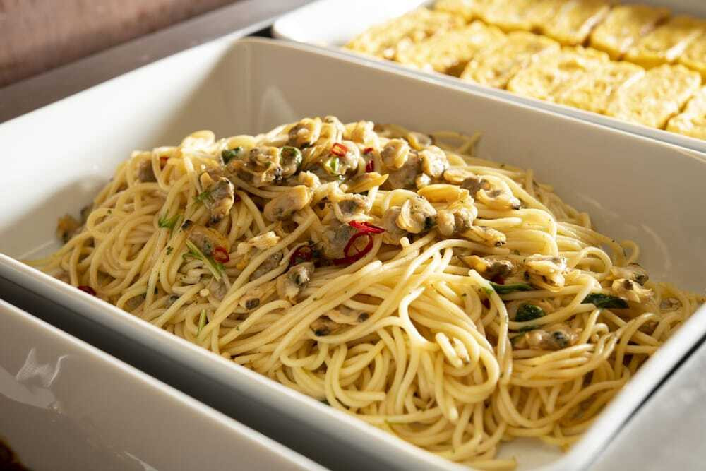 朝食ビュッフェ