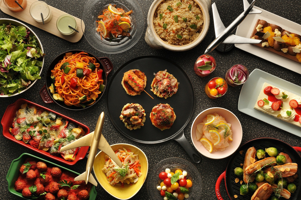 夕食ビュッフェ①