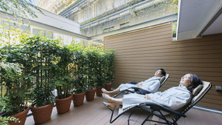 [テラスサウナルーム] ガーデンビューテラスツイン 禁煙（ラウンジ利用対象）