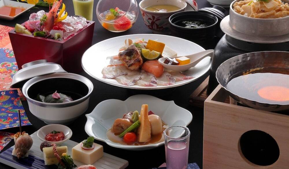 夕食 和会席 一例 / 2