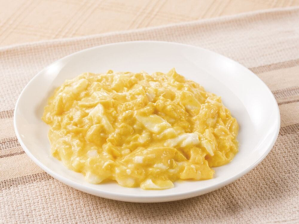 朝食ブッフェ スクランブルエッグ