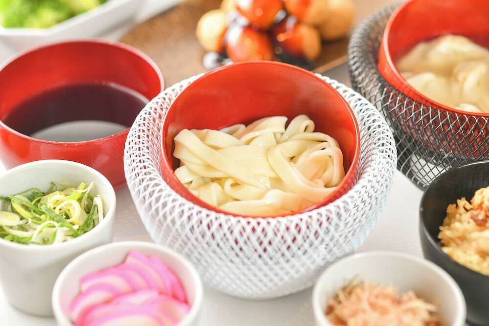 朝食ビュッフェ