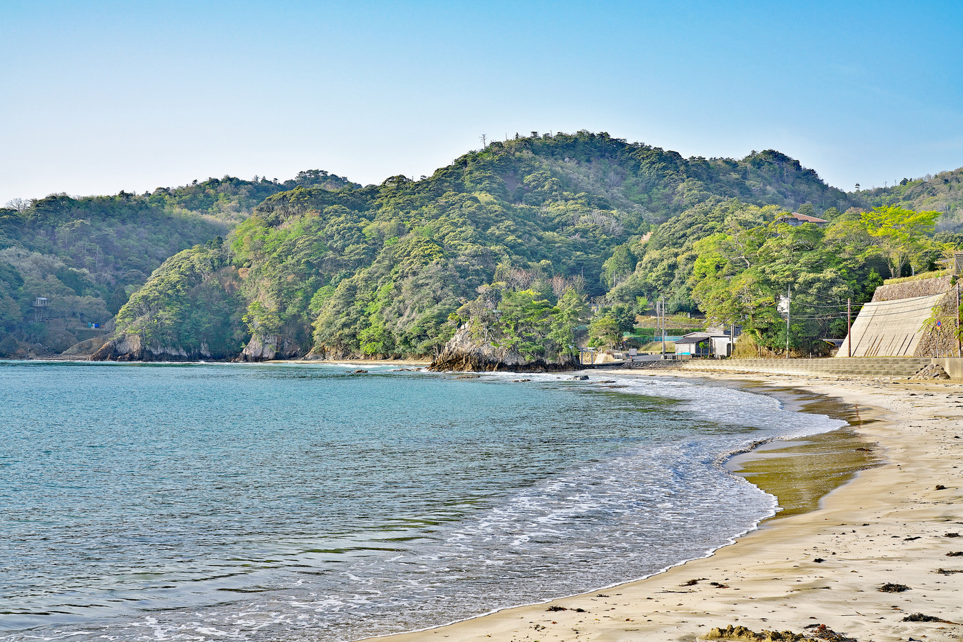 【蒲井浜海水浴場】 京都府京丹後市久美浜町蒲井