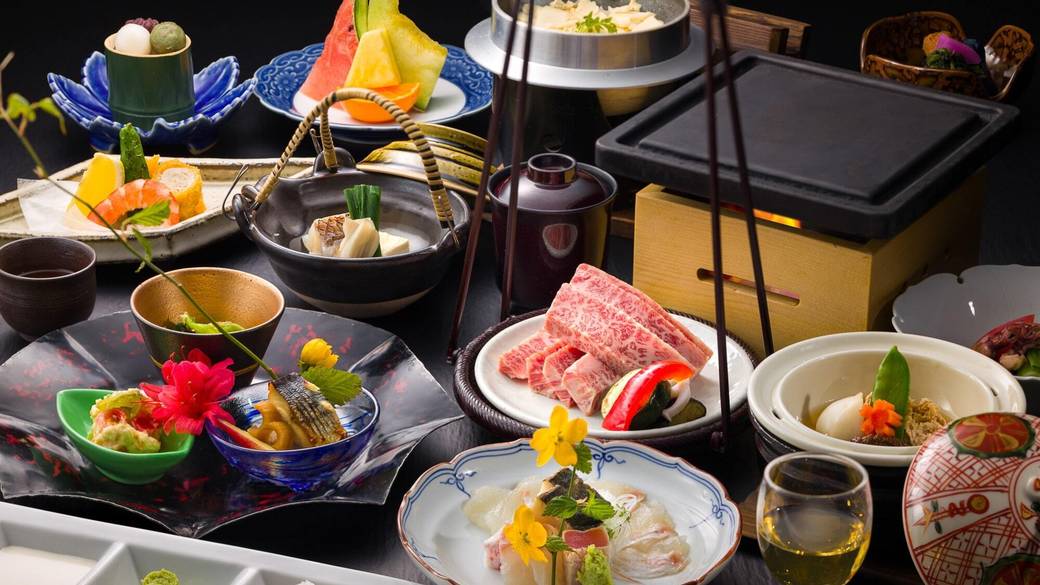 群馬の旬の味に舌鼓
贅沢三昧の和食膳 / 1