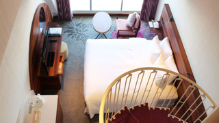 ロフト キングベッド 1 台 オーシャンビュー (オーシャンメゾネット, 高層階)