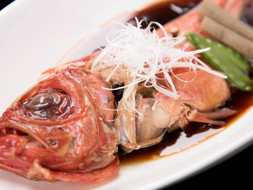料理一例 金目鯛