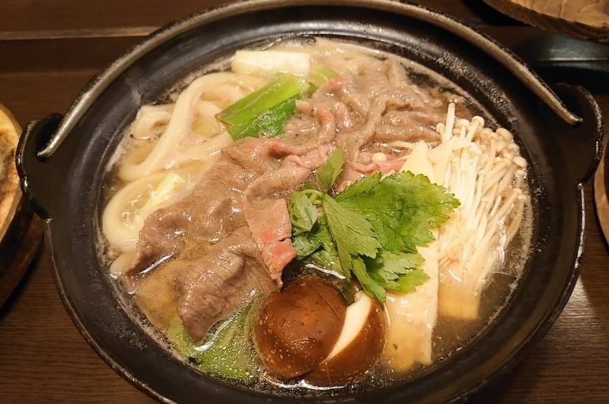 「福わ家」のぎゅう牛饂飩 / 1
