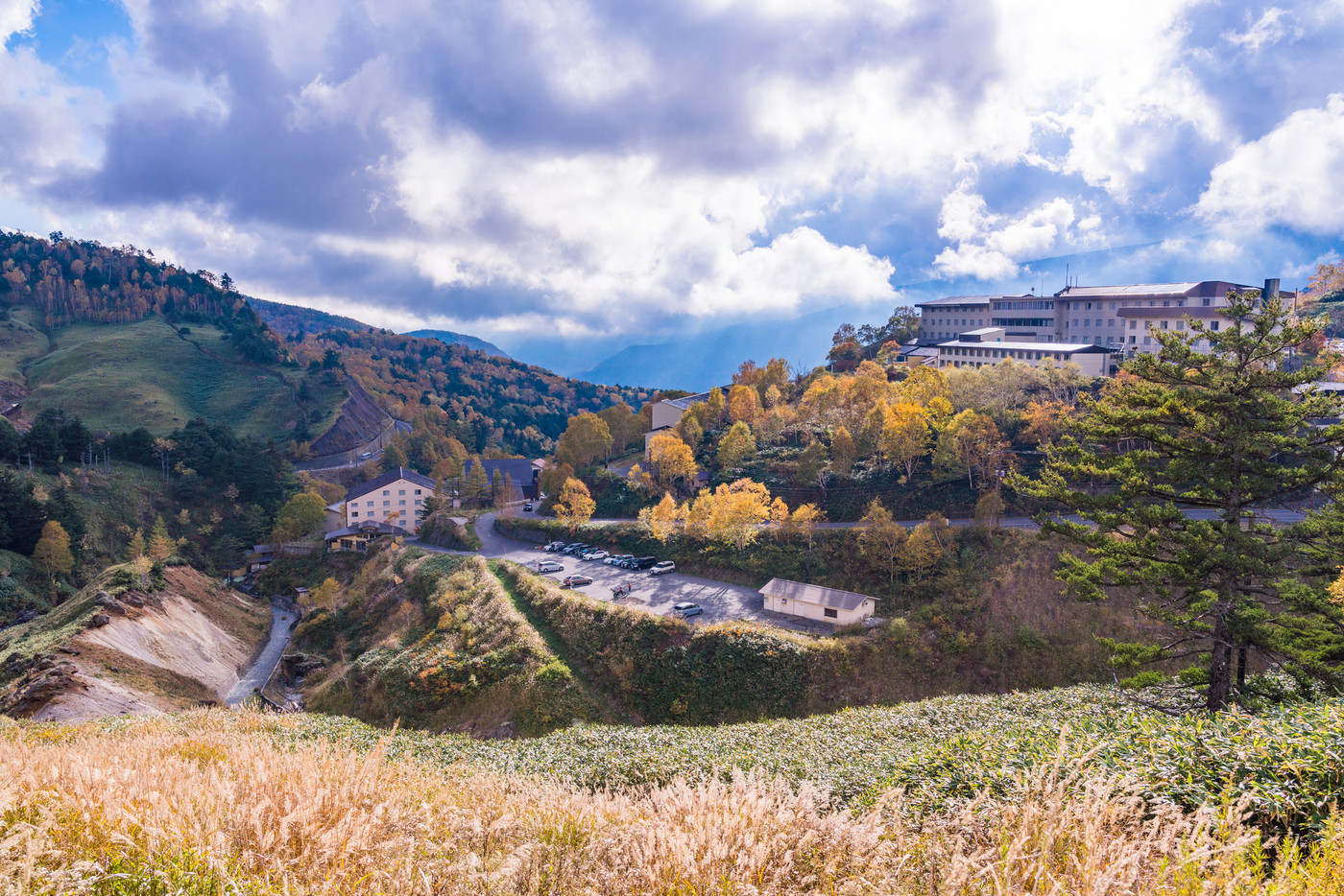 （群馬県）秋の万座温泉