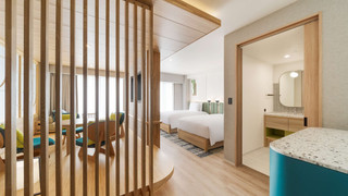 デラックス ルーム シングルベッド 2 台