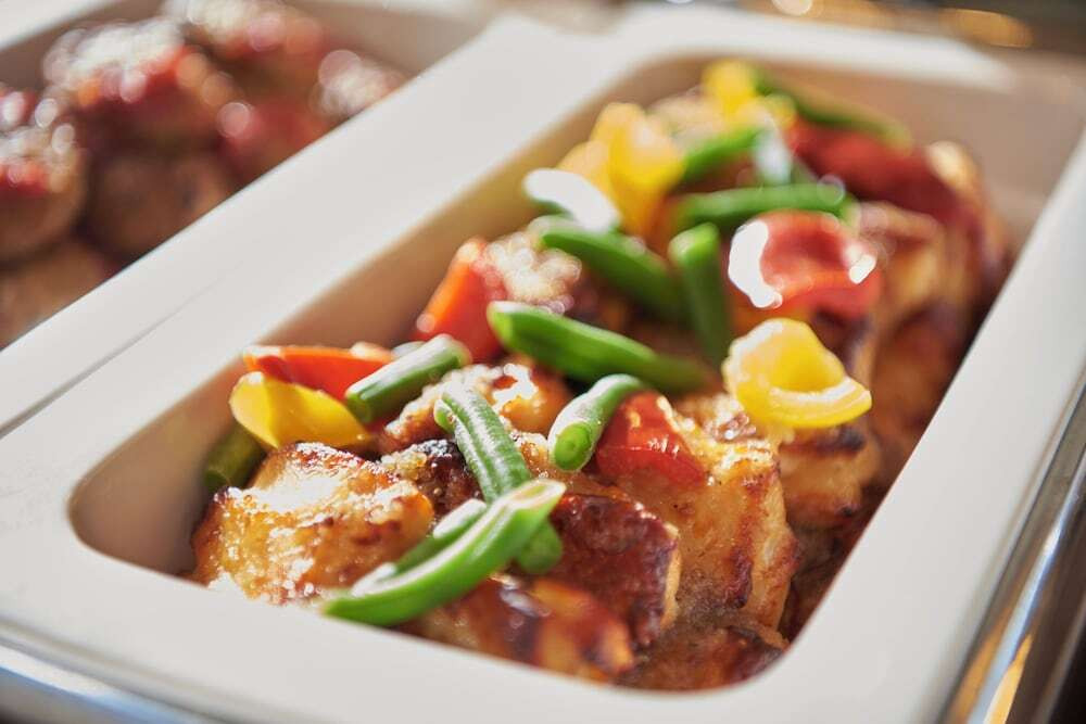 朝食ビュッフェ